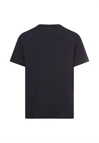 T-Shirt mit Brusttasche dark navy