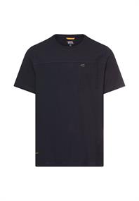 T-Shirt mit Brusttasche dark navy