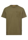 T-Shirt mit Brusttasche deep olive