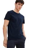 T-Shirt mit Brusttasche sky captain blue