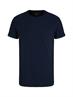T-Shirt mit Brusttasche sky captain blue