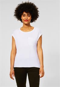T-Shirt mit Brusttasche white