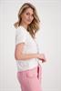 T Shirt mit City Print weiß