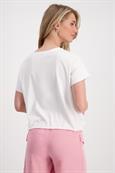 T Shirt mit City Print weiß