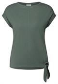 T-Shirt mit Dekosteinen dark balmy khaki