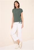 T-Shirt mit Dekosteinen dark balmy khaki