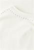 T-Shirt mit Dekosteinen vanilla white