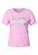 T-Shirt mit Folienprint cherry blossom pink