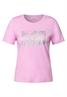 T-Shirt mit Folienprint cherry blossom pink