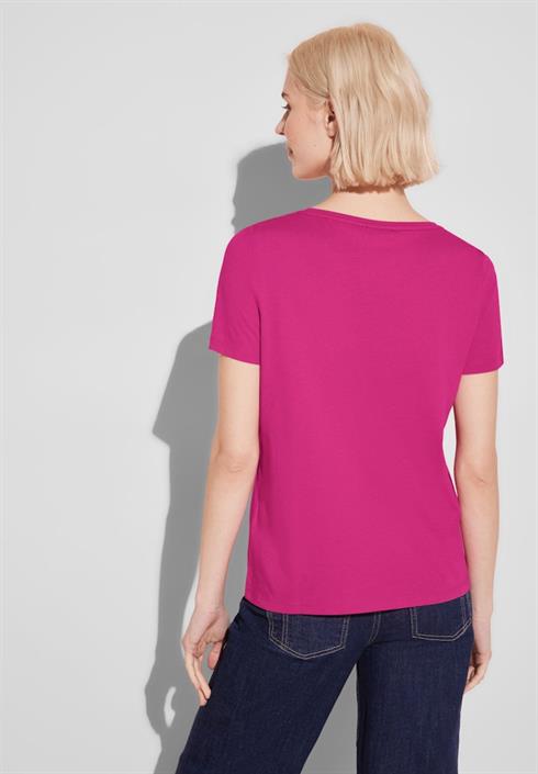 t-shirt-mit-folienprint-magnolia-pink