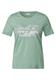 T-Shirt mit Folienprint matcha green