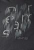 T-Shirt mit Folienprint volcanic grey