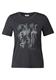 T-Shirt mit Folienprint volcanic grey