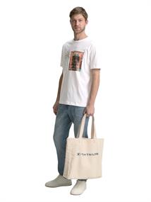 T-Shirt mit Foto-Print white