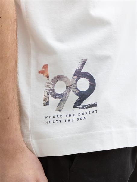 T-Shirt mit Foto-Print white