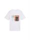 T-Shirt mit Foto-Print white