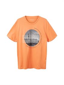 T-Shirt mit Fotoprint fruity melon orange