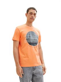 T-Shirt mit Fotoprint fruity melon orange