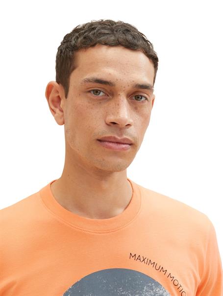 T-Shirt mit Fotoprint fruity melon orange