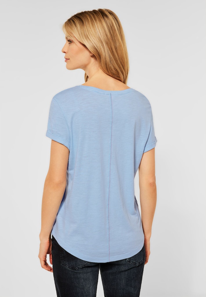 Cecil blue online T-Shirt mit Fotoprint T-Shirt inka bequem kaufen Damen bei