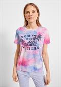 T-Shirt mit Fotoprint soft pink