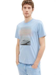 T-Shirt mit Fotoprint stonington blue