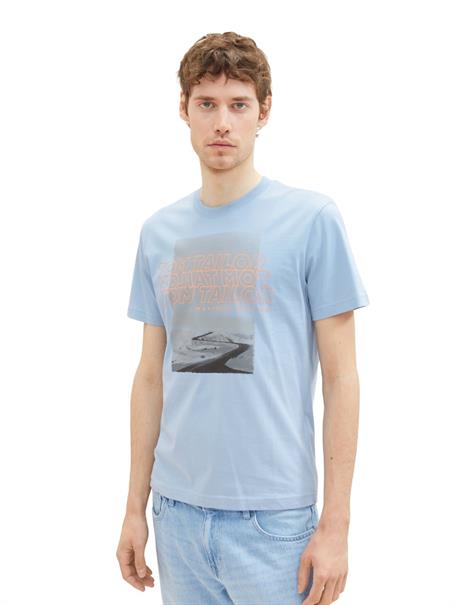 T-Shirt mit Fotoprint stonington blue