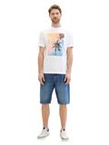 T-Shirt mit Fotoprint white