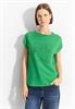 T-Shirt mit Frontprint fresh apple green