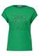 T-Shirt mit Frontprint fresh apple green