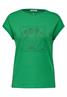 T-Shirt mit Frontprint fresh apple green