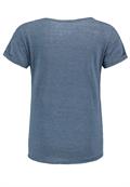T-Shirt mit Frontprint vintage blue