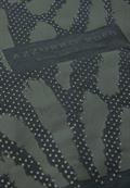 T-Shirt mit Glitzer-Print slate khaki