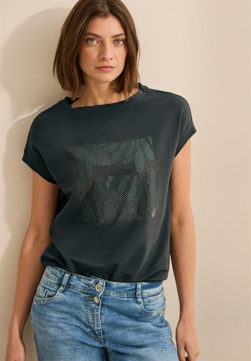 t-shirt-mit-glitzer-print-slate-khaki