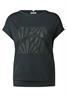 T-Shirt mit Glitzer-Print slate khaki
