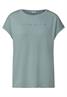 T-Shirt mit Glitzerdetails arona blue