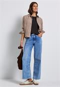 T-Shirt mit Glitzerdetails deep roast brown