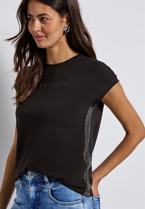 t-shirt-mit-glitzerdetails-deep-roast-brown