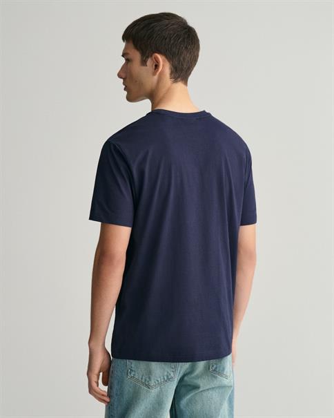 T-Shirt mit Grafik-Print evening blue