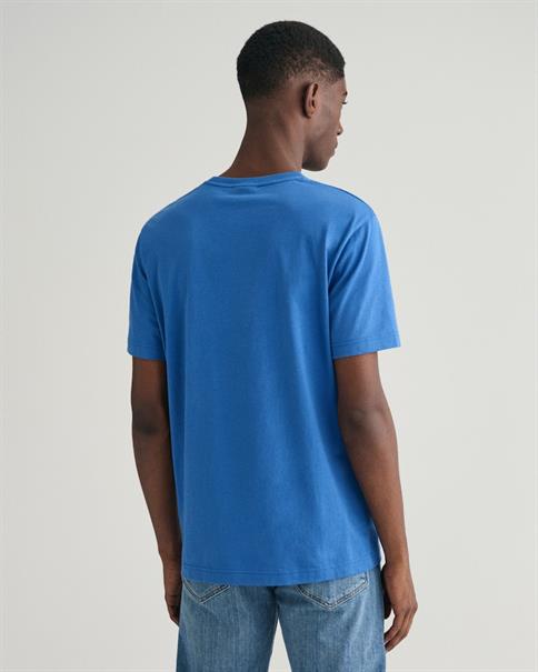 T-Shirt mit Grafik-Print rich blue