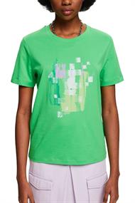 T-Shirt mit Grafikprint citrus green