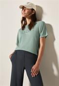 T-Shirt mit grafischem Print ice sage green