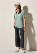 T-Shirt mit grafischem Print ice sage green