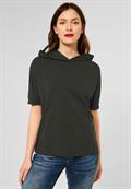 T-Shirt mit Kapuze bassy olive