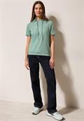 T-Shirt mit Kapuze matcha green