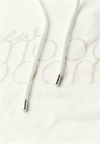 T-Shirt mit Kapuze vanilla white