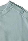 T-Shirt mit Knopfdetail cool salvia green
