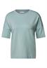 T-Shirt mit Knopfdetail cool salvia green