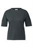 T-Shirt mit Knopfdetail slate khaki