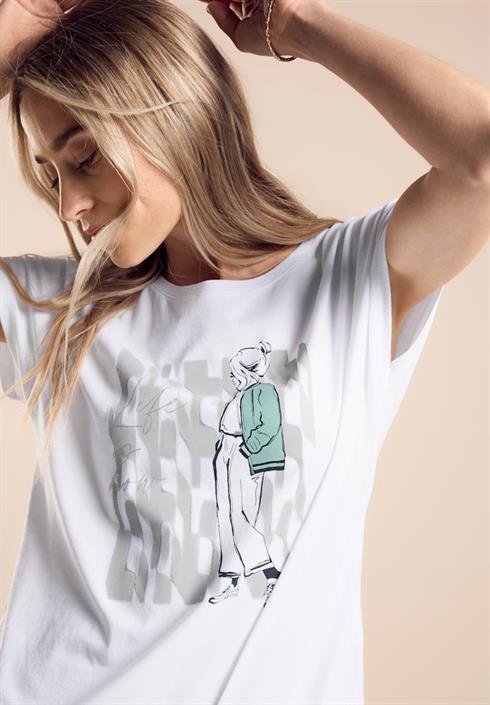 t-shirt-mit-lady-print-white